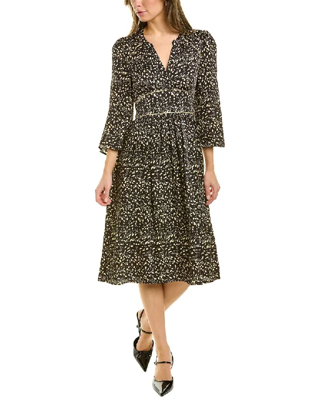 Deal Dash ba&sh Esme Midi Dress