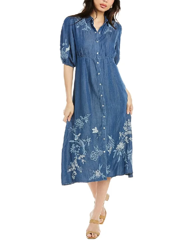 Must-Have Deals Johnny Was Jacqueline Puff Sleeve Dress