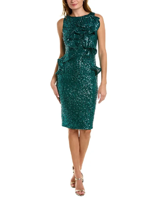 Today’s Deal Badgley Mischka Sequin Cocktail Dress