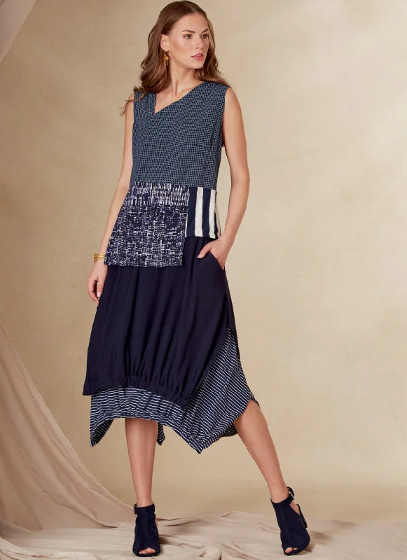 Weekend Deal Vogue Top and Skirt V1820