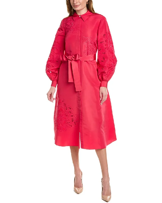 Bargain Prices Carolina Herrera Silk Trench Dress