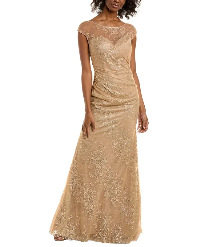 Midnight Madness Rene Ruiz Glitter A-Line Gown