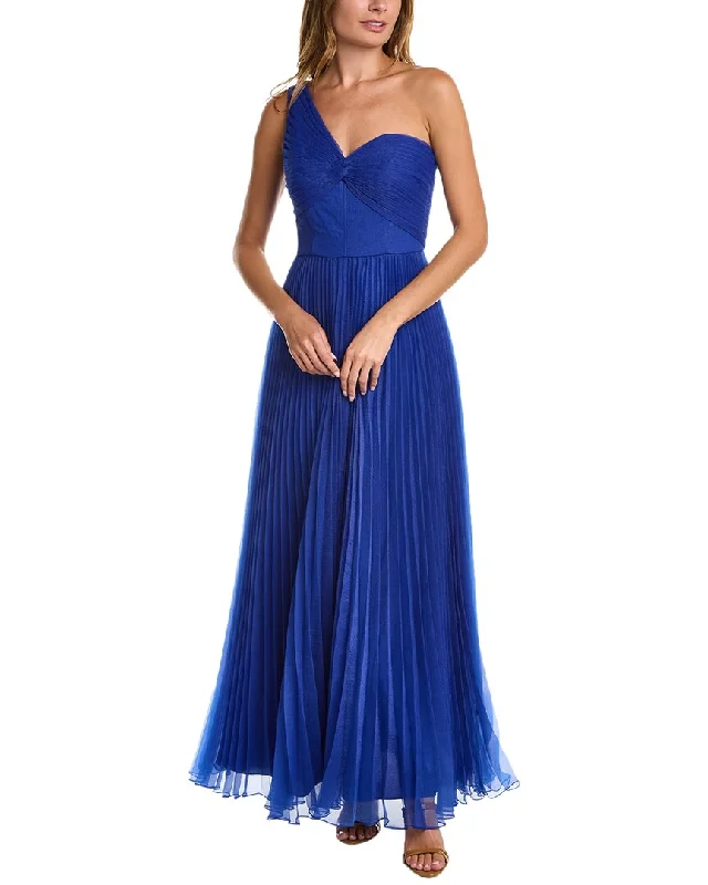 Extra Savings Theia Pleated Organza Gown