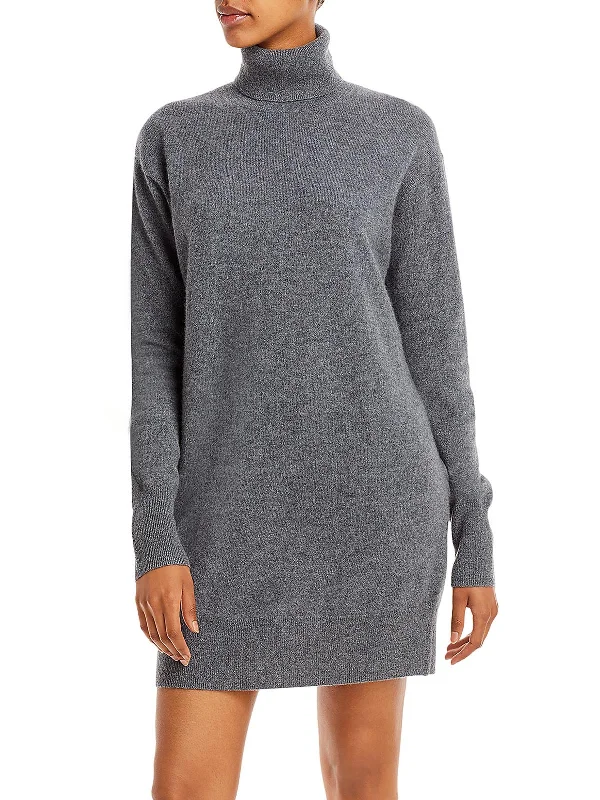 Exclusive Deal Womens Cashmere Mini Sweaterdress