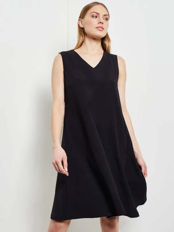 Special Discount Sleeveless Woven Swing Dress