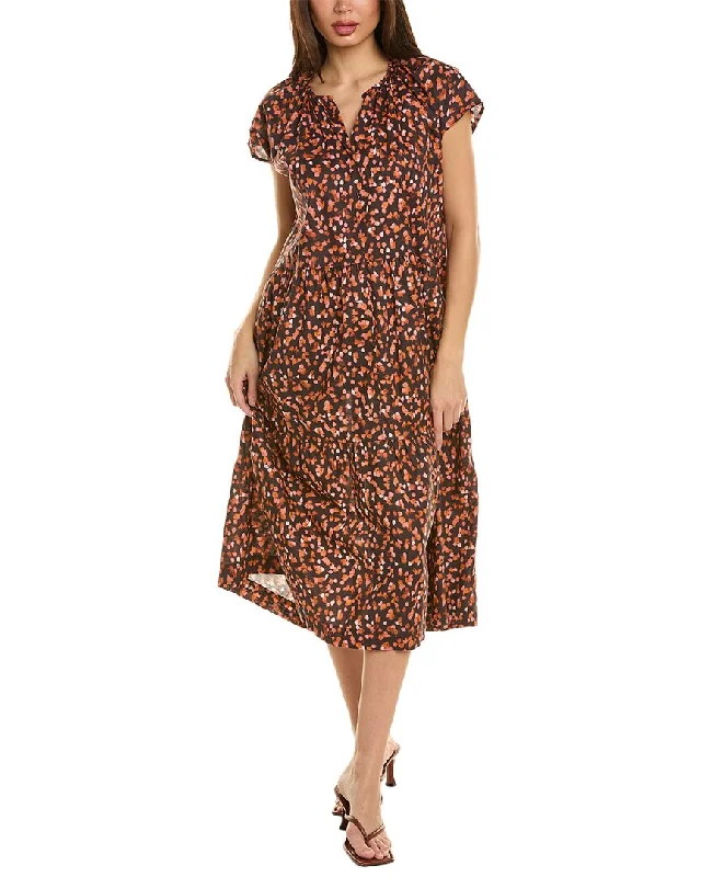 Price Break Johnny Was Shirred Dress