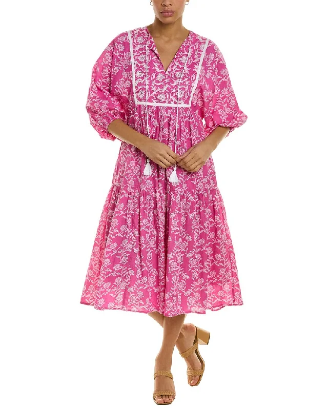 Final Markdown Ro's Garden Vivi Midi Dress