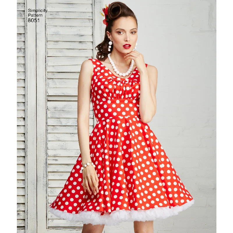 Price Reduction Simplicity Vintage Dresses S8051