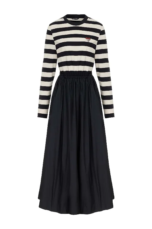 Year-End Clearance Taffeta Midi Dress