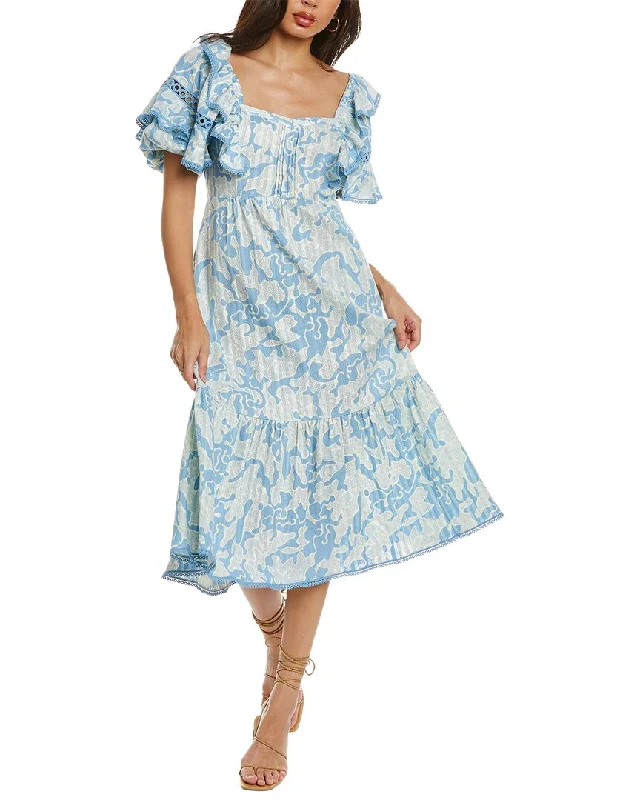 Major Savings Diane von Furstenberg Oliver Midi Dress