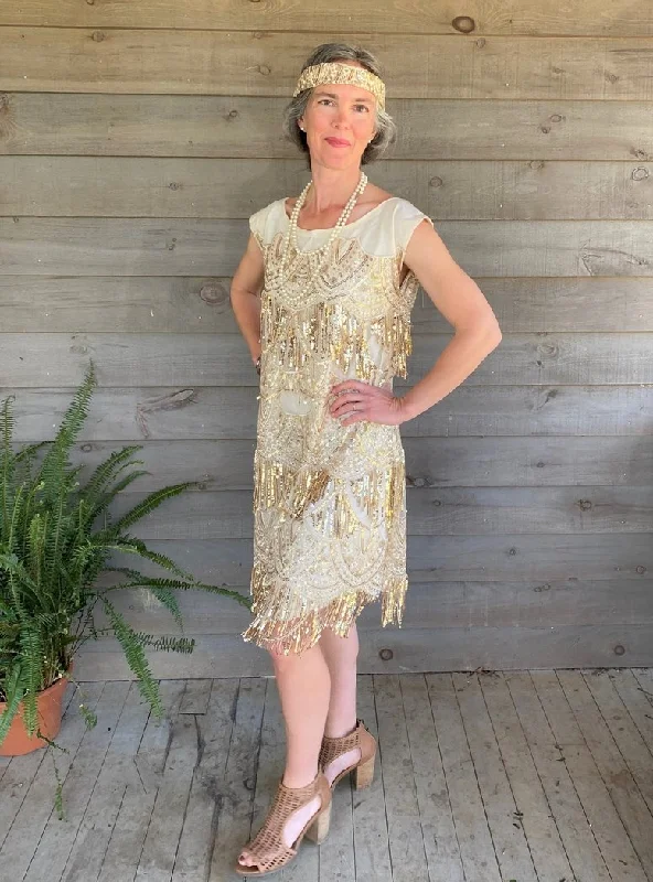 Unbeatable Prices Folkwear 1920s Flapper Dress