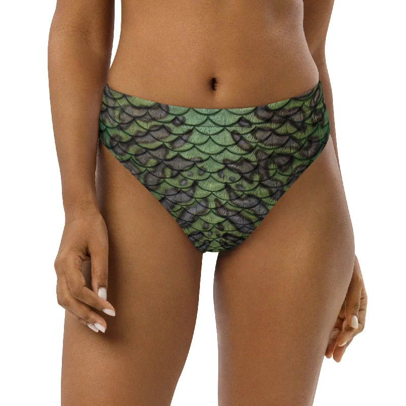 Don't Wait Eelia Recycled High-Waisted Bikini Bottom
