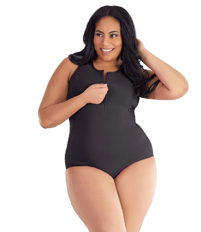 Huge Discounts QuikEnergy Zip Tank Suit Black
