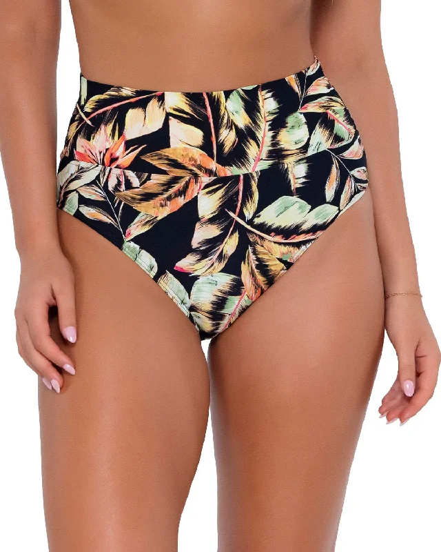 Instant Savings 2024 Sunsets Retro Retreat Hannah High Waist Fold Over Bottom - 33B