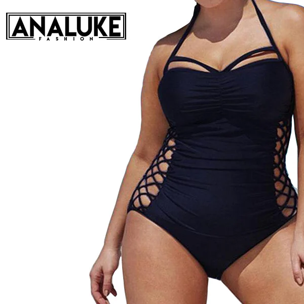 New Deals Black Style Swimsuit