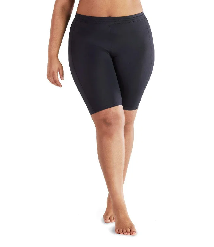 Final Clearance QuikEnergy Fitted Swim Short Black