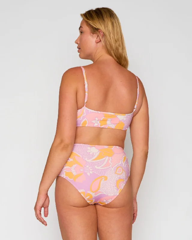 Early Access Soleil High Waist Bikini Bottom - Aria