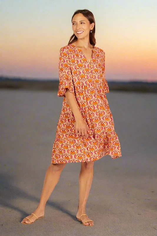 Super Deal Scout Tiered Dress in Go Go