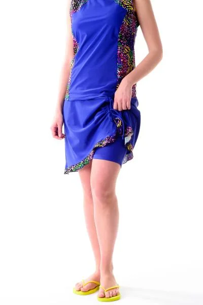 Clearance Items Spirit Ruched Swim Skirt 19.5" (with attached shorts)
