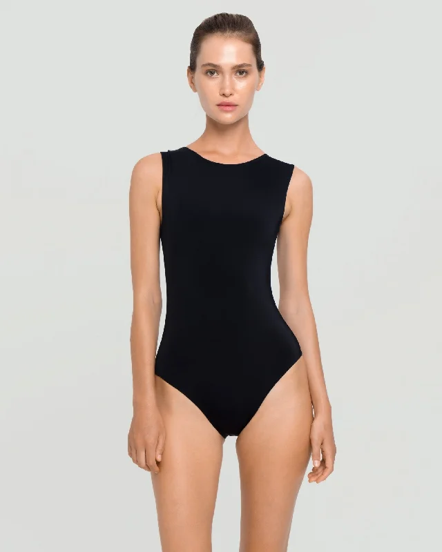 Deep Discounts Open Scale One Piece Swimsuit With Metal Clutch