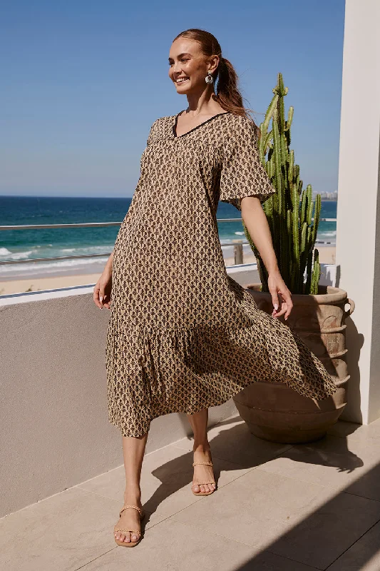 Today’s Deal Lydia Maxi Dress in Woodlet