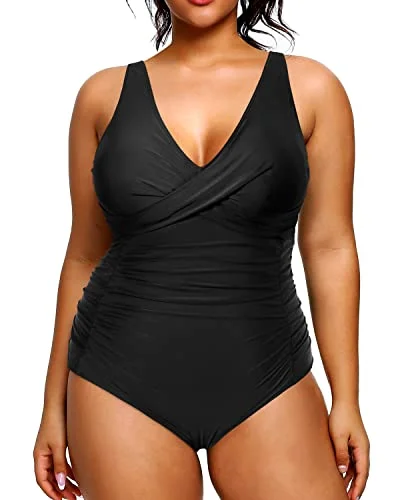 Doorbuster Deal Tummy Control Slimming One Piece Swimsuit for Plus Size Women Stylish Swimwear Doorbuster Deal Tummy Control Slimming One Piece Swimsuit for Plus Size Women Stylish Swimwear