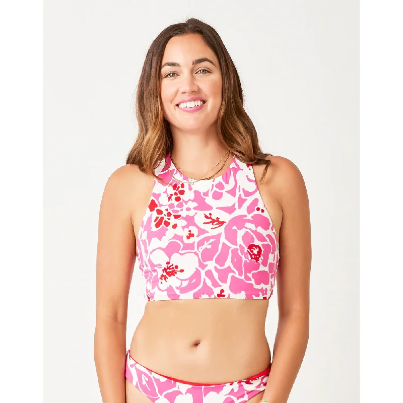 Weekend Deal Carve Sanitas Reversible Top: Orchard/Hot Red