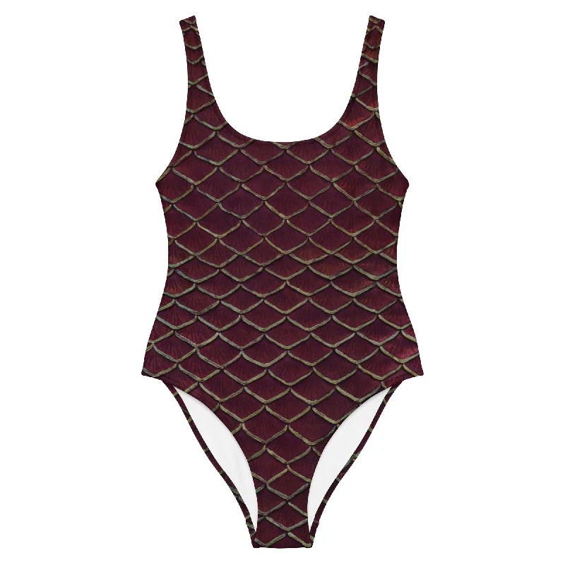 Special Discount Yule Tide One-Piece Swimsuit