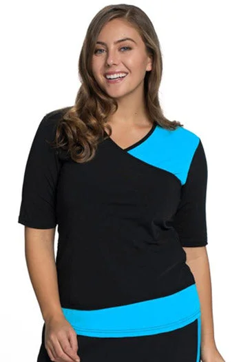 Stock Up and Save Wrap Swim Shirt - Chlorine Proof