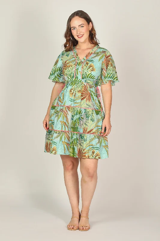 Price Slash Iris Short Dress in Kokomo