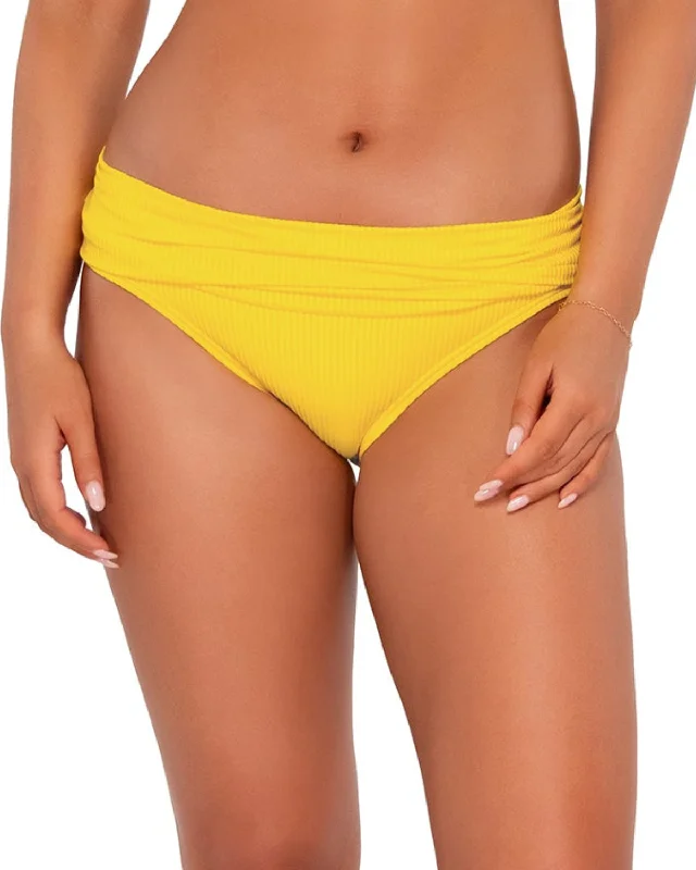Price Smash 2024 Sunsets Sandbar Rib Unforgettable Shirred Hipster Bottom - 27BS