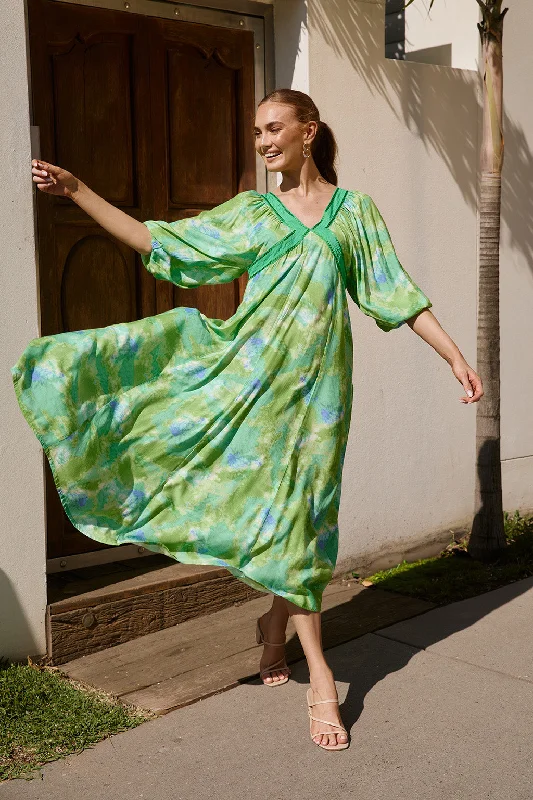 Mega Sale Margot Maxi Dress in Lakehouse