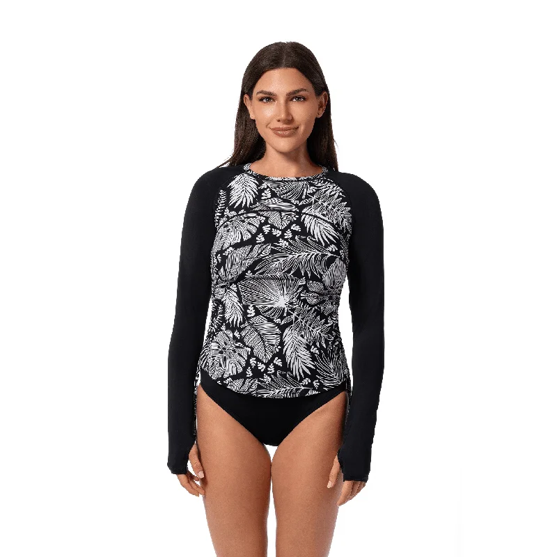 Overstock FOREST BLAST DRAWSTRING CREW TOP