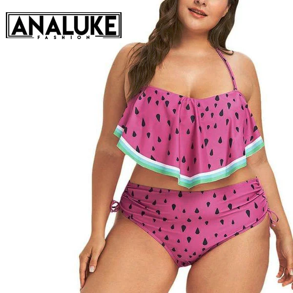Reduced Prices Watermelon Printed Swimwear
