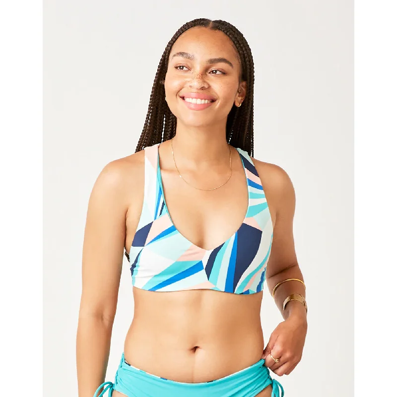 Shop and Save Carve La Jolla Reversible Top: Kaleidoscope/Ceramic