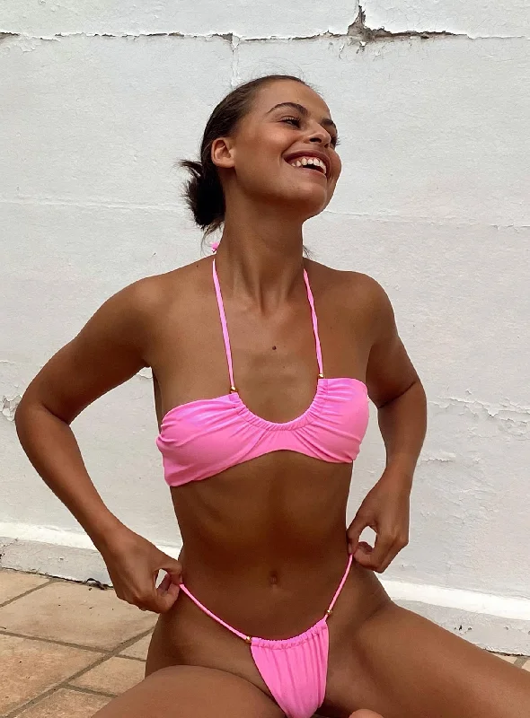 Exclusive Online Offer Alexis Bikini Top Pink