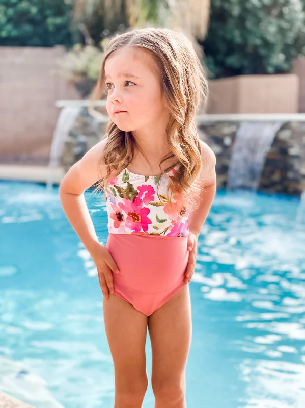 Instant Discount The Mini Sailor | Pink Floral/Watermelon | Final Sale