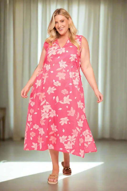 Deep Discounts Ida Maxi Dress in Lily Breeze
