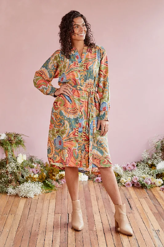 Super Bargain Lottie Short Dress in Kensington