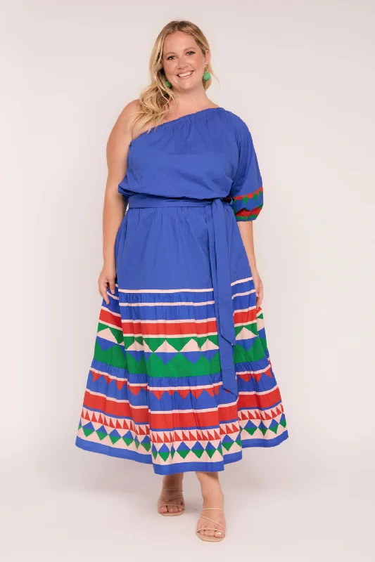Clearance Event Lou Lou One Shoulder Dress in Ralli