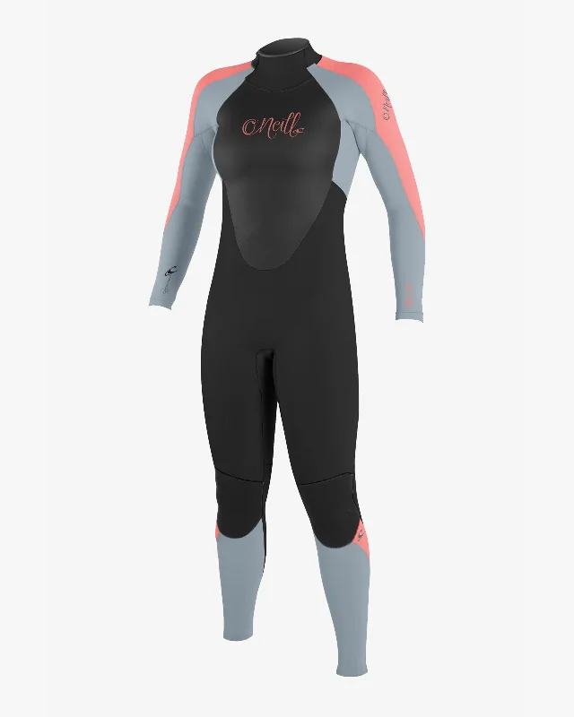 Act Now Women's Epic 3/2MM Back Zip Full Wetsuit