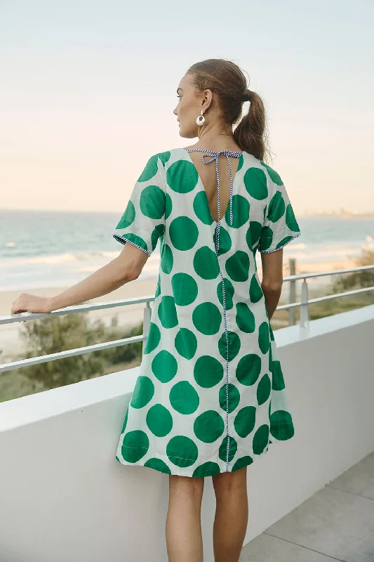 Factory Direct Sale Tilly 2-Way Tunic Dress in Polka Fest