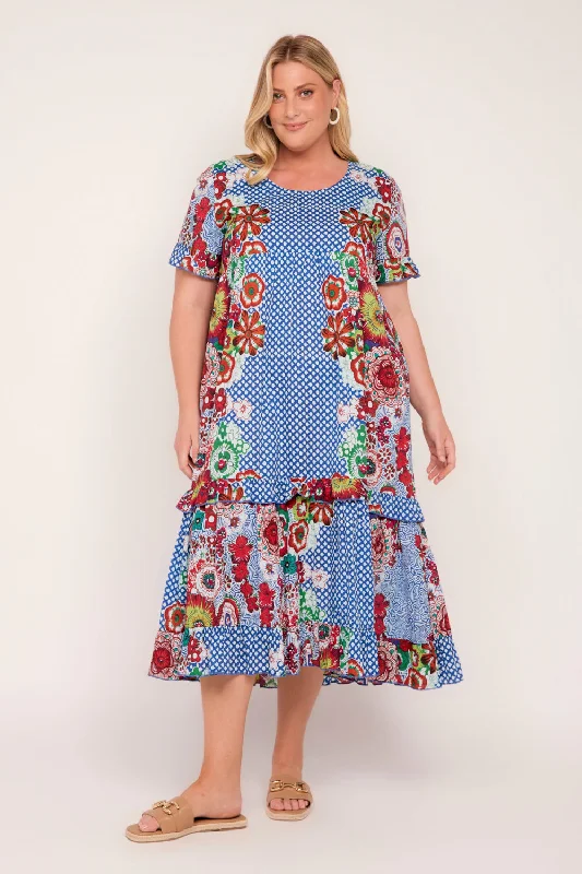 Savings Galore Sabre Frill Dress in Saleya