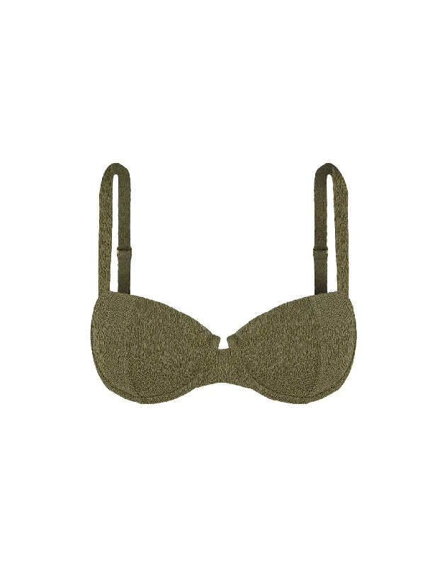 Clearance Event Firenze Nissi Top - Evergreen