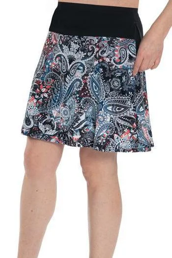 Incredible Offers Skater Skirt for Swim & Gym 18" -  Chlorine Proof (with attached shorts)