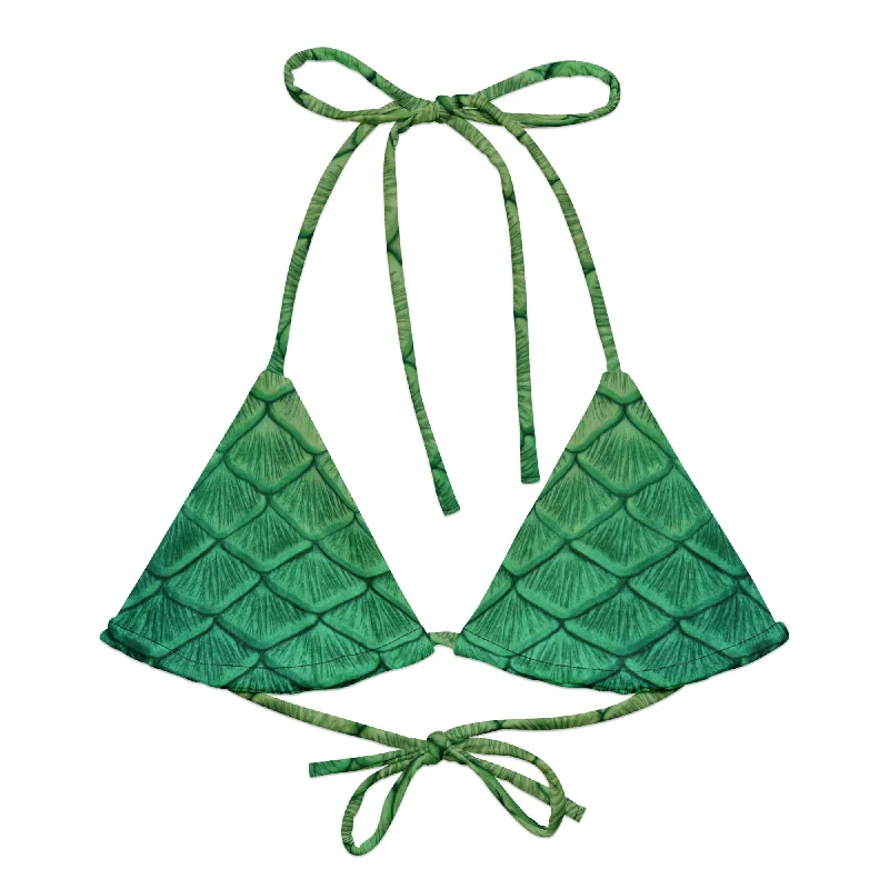 Don't Miss Secret of Skye Recycled String Bikini Top