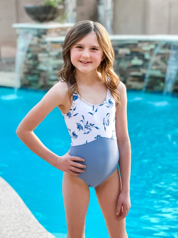 Price Reduction The Mini Sailor | Ocean Blue Floral