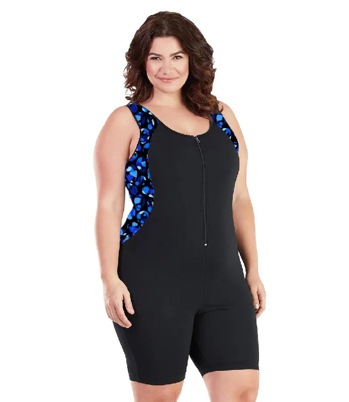Exclusive Offers AquaSport Crossback Aquatard Ocean Blues Print Black