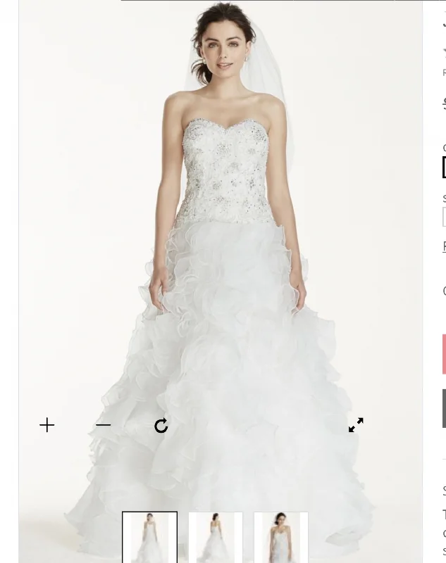 Super Deal David's Bridal Jewel/WB3752